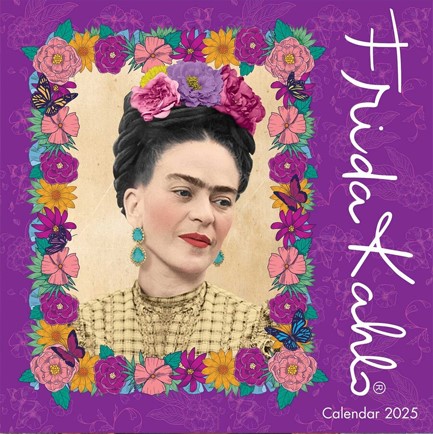 ΗΜΕΡΟΛΟΓΙΟ FLAME TREE 25 KAHLO FRIDA 30*30 ΤΟΙΧΟΥ