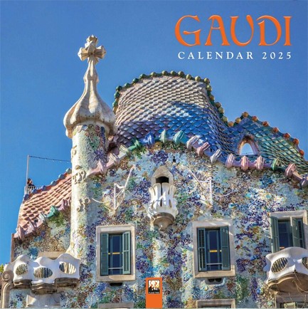ΗΜΕΡΟΛΟΓΙΟ FLAME TREE 25 GAUDI 30*30 ΤΟΙΧΟΥ