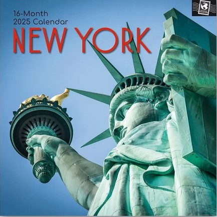 ΗΜΕΡΟΛΟΓΙΟ THE GIFTED COMPANY 25 NEW YORK 30*30 ΤΟΙΧΟΥ 16ΜΗΝΟ