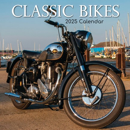 ΗΜΕΡΟΛΟΓΙΟ THE GIFTED COMPANY 25 CLASSIC BIKES 30*30 ΤΟΙΧΟΥ