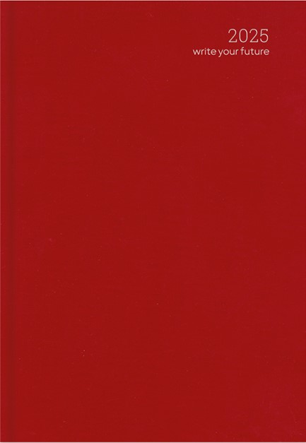 ΗΜΕΡΟΛΟΓΙΟ ADBOOK 25 SIMPLE RED 17*25 ΕΒΔΟΜΑΔΙΑΙO