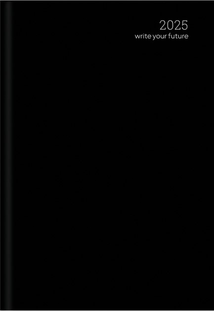 ΗΜΕΡΟΛΟΓΙΟ ADBOOK 25 SIMPLE BLACK 12*17 ΗΜΕΡΗΣΙΟ