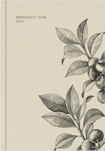 ΗΜΕΡΟΛΟΓΙΟ ADBOOK 25 PURE SOFT BEIGE 14*21 ΗΜΕΡΗΣΙΟ