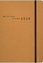 ΗΜΕΡΟΛΟΓΙΟ ADBOOK 25 ECO TAN 14*21 ΗΜΕΡΗΣΙΟ ΜΕ ΛΑΣΤΙΧΟ