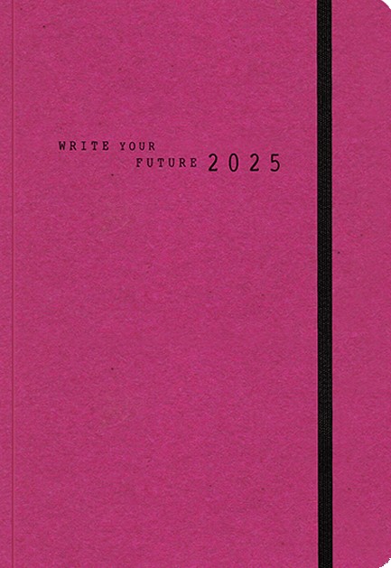 ΗΜΕΡΟΛΟΓΙΟ ADBOOK 25 ECO MAGENTA 14*21 ΗΜΕΡΗΣΙΟ ΜΕ ΛΑΣΤΙΧΟ