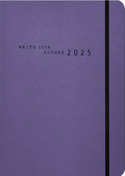 ΗΜΕΡΟΛΟΓΙΟ ADBOOK 25 ECO VIOLET 17*25 ΗΜΕΡΗΣΙΟ ΜΕ ΛΑΣΤΙΧΟ