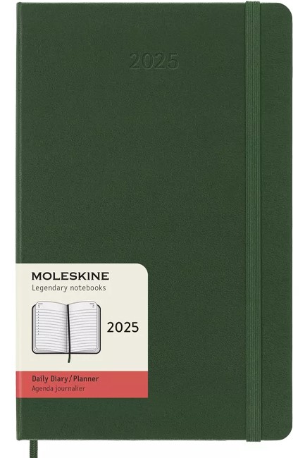 ΗΜΕΡΟΛΟΓΙΟ MOLESKINE 25 HARD MYRTLE GREEN 13*21 ΗΜΕΡΗΣΙΟ LARGE