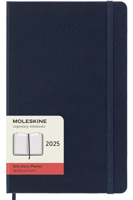 ΗΜΕΡΟΛΟΓΙΟ MOLESKINE 25 HARD SAPPHIRE BLUE 13*21 ΗΜΕΡΗΣΙΟ LARGE