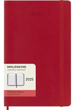 ΗΜΕΡΟΛΟΓΙΟ MOLESKINE 25 SOFT SCARLET RED 13*21 ΗΜΕΡΗΣΙΟ LARGE