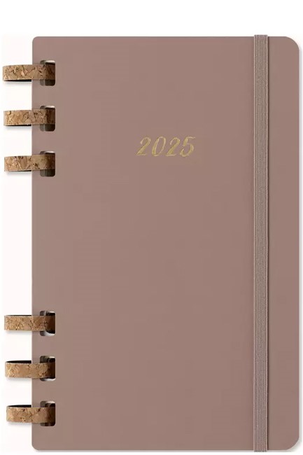 ΗΜΕΡΟΛΟΓΙΟ MOLESKINE 25 SPIRAL ΑLMOND 13*21 ΕΒΔΟΜΑΔΙΑΙΟ+ΜΗΝΙΑΙΟ LARGE