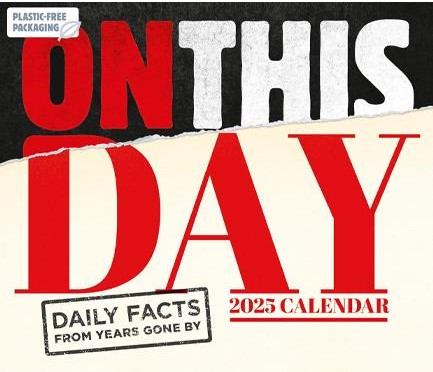 ΗΜΕΡΟΛΟΓΙΟ CAROUSEL 25 ON THIS DAY 13*15 ΕΠΙΤΡΑΠΕΖΙΟ