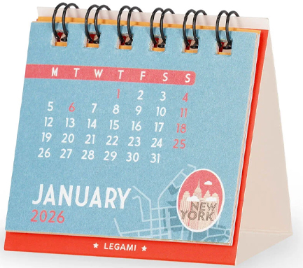 ΗΜΕΡΟΛΟΓΙΟ LEGAMI 26 MICRO TRAVEL 5,8*5,3 ΕΠΙΤΡΑΠΕΖΙΟ CALMC26KIT1 SPECIAL