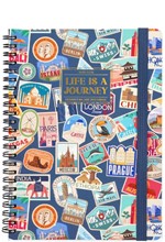 ΗΜΕΡΟΛΟΓΙΟ LEGAMI 25-26 ΑΚΑΔΗΜΑΙΚΟ SPIRAL PHOTO TRAVEL STICKERS 15*21 ΕΒΔΟΜΑΔΙΑΙΟ AG2616067 LARGE