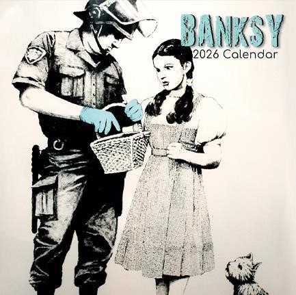 ΗΜΕΡΟΛΟΓΙΟ THE GIFTED COMPANY 26 BANKSY 30*30 ΤΟΙΧΟΥ