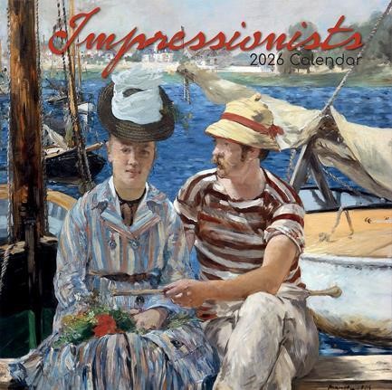 ΗΜΕΡΟΛΟΓΙΟ THE GIFTED COMPANY 26 IMPRESSIONISTS 30*30 ΤΟΙΧΟΥ
