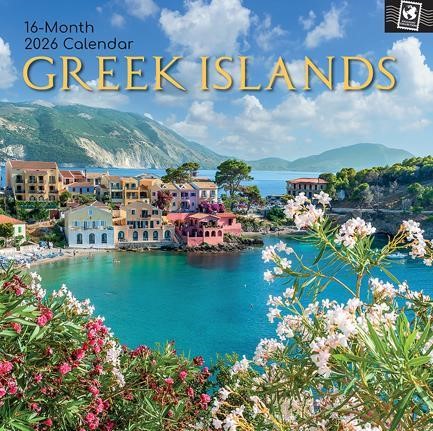 ΗΜΕΡΟΛΟΓΙΟ THE GIFTED COMPANY 26 GREEK ISLANDS 30*30 ΤΟΙΧΟΥ