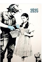 ΗΜΕΡΟΛΟΓΙΟ THE GIFTED COMPANY 26 BANKSY 14,5*21 ΕΒΔΟΜΑΔΙΑΙΟ