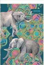 ΗΜΕΡΟΛΟΓΙΟ THE GIFTED COMPANY 26 ELEPHANT ELEGANCE 14,5*21 ΕΒΔΟΜΑΔΙΑΙΟ