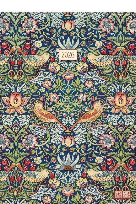 ΗΜΕΡΟΛΟΓΙΟ THE GIFTED COMPANY 26 MORRIS-STRAWBERRY THIEF 14,5*21 ΕΒΔΟΜΑΔΙΑΙΟ