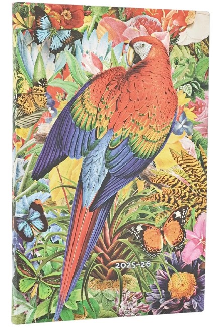 ΗΜΕΡ.PAPERBLANKS 25-26 ΑΚΑΔΗΜΑΙΚΟ FLEXIS TROPICAL GARDEN 13*21 ΕΒΔΟΜΑΔΙΑΙΟ MAXI