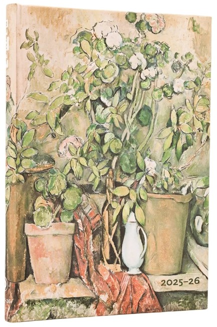 ΗΜΕΡ.PAPERBLANKS 25-26 ΑΚΑΔΗΜΑΙΚΟ CEZANNE'S TERRACOTTA 13*18 ΕΒΔΟΜΑΔΙΑΙΟ MIDI