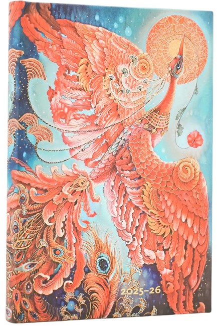 ΗΜΕΡ.PAPERBLANKS 25-26 ΑΚΑΔΗΜΑΙΚΟ FIRDBIRD 09*14 ΕΒΔΟΜΑΔΙΑΙΟ ΜΙΝΙ