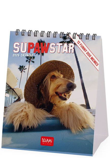 ΗΜΕΡΟΛΟΓΙΟ LEGAMI 26 SUPWSTAR 12*14,5 ΕΠΙΤΡΑΠΕΖΙΟ CAL260144