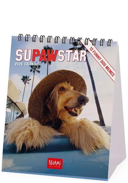 ΗΜΕΡΟΛΟΓΙΟ LEGAMI 26 SUPWSTAR 12*14,5 ΕΠΙΤΡΑΠΕΖΙΟ CAL260144