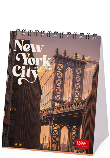 ΗΜΕΡΟΛΟΓΙΟ LEGAMI 26 NEW YORK 12*14,5 ΕΠΙΤΡΑΠΕΖΙΟ CAL260153