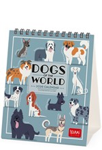 ΗΜΕΡΟΛΟΓΙΟ LEGAMI 26 UNCOATED DOGS OF THE WORLD 12*14,5 ΕΠΙΤΡΑΠΕΖΙΟ CAL260159