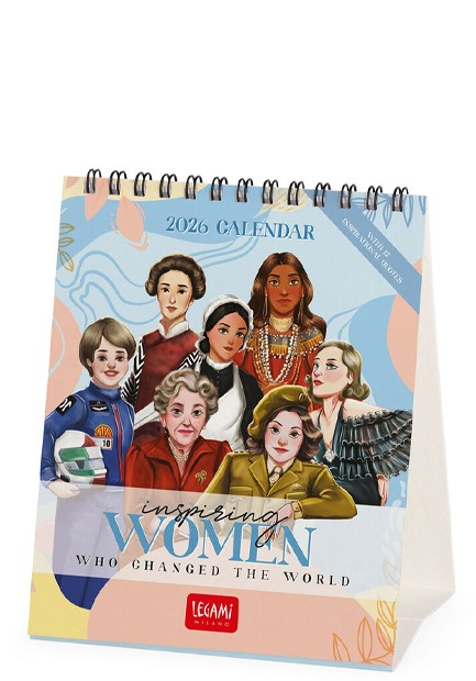 ΗΜΕΡΟΛΟΓΙΟ LEGAMI 26 UNCOATED INSPIRING WOMEN 12*14,5 ΕΠΙΤΡΑΠΕΖΙΟ CAL260160