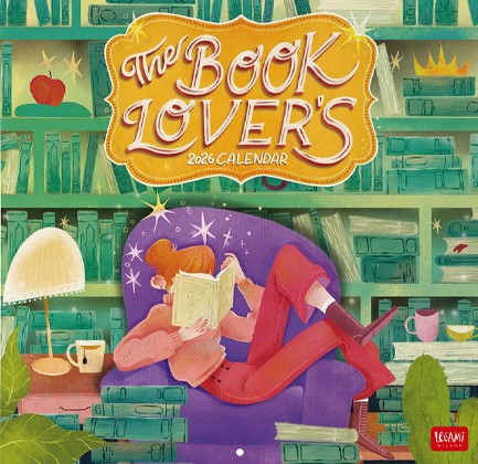 ΗΜΕΡΟΛΟΓΙΟ LEGAMI 26 UNCOATED BOOK LOVER'S 30*30 ΤΟΙΧΟΥ CAL260039