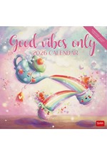 ΗΜΕΡΟΛΟΓΙΟ LEGAMI 26 UNCOATED GOOD VIBES 30*30 ΤΟΙΧΟΥ CAL260042