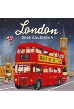 ΗΜΕΡΟΛΟΓΙΟ LEGAMI 26 UNCOATED LONDON 30*30 ΤΟΙΧΟΥ CAL260054