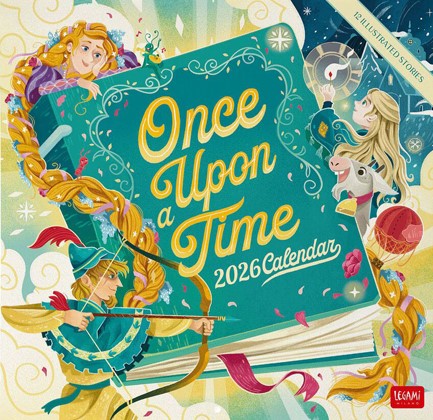 ΗΜΕΡΟΛΟΓΙΟ LEGAMI 26 UNCOATED ONCE UPON A TIME 30*30 ΤΟΙΧΟΥ CAL260041