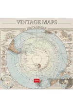ΗΜΕΡΟΛΟΓΙΟ LEGAMI 26 UNCOATED VINTAGE MAPS 30*30 ΤΟΙΧΟΥ CAL260047