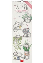 ΗΜΕΡΟΛΟΓΙΟ LEGAMI 26 UNCOATED SKETCHY CATS 16*49 ΤΟΙΧΟΥ CAL260083
