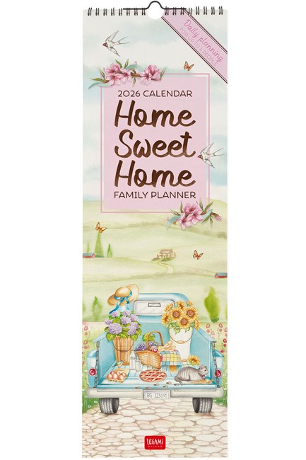 ΗΜΕΡΟΛΟΓΙΟ LEGAMI 26 UNCOATED HOME SWEET HOME 16*49 ΤΟΙΧΟΥ CAL260096