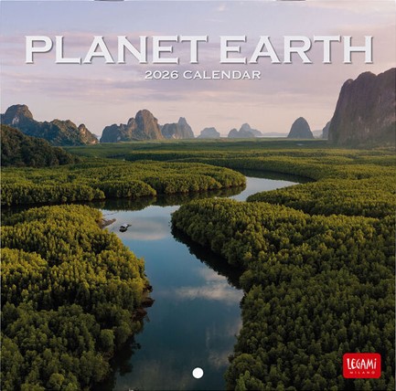 ΗΜΕΡΟΛΟΓΙΟ LEGAMI 26 PLANET EARTH 18*18 ΤΟΙΧΟΥ CAL260110