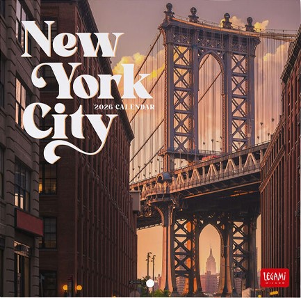 ΗΜΕΡΟΛΟΓΙΟ LEGAMI 26 NEW YORK 18*18 ΤΟΙΧΟΥ CAL260115