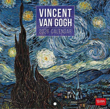ΗΜΕΡΟΛΟΓΙΟ LEGAMI 26 VAN GOGH 18*18 ΤΟΙΧΟΥ CAL260120
