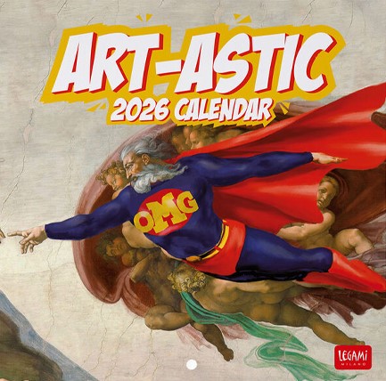 ΗΜΕΡΟΛΟΓΙΟ LEGAMI 26 ART ASTIC 18*18 ΤΟΙΧΟΥ CAL260123