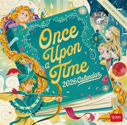 ΗΜΕΡΟΛΟΓΙΟ LEGAMI 26 UNCOATED ONCE UPON A TIME 18*18 ΤΟΙΧΟΥ CAL260129