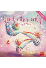 ΗΜΕΡΟΛΟΓΙΟ LEGAMI 26 UNCOATED GOOD VIBES ONLY 18*18 ΤΟΙΧΟΥ CAL260130