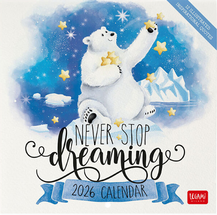 ΗΜΕΡΟΛΟΓΙΟ LEGAMI 26 UNCOATED APHORISMS 18*18 ΤΟΙΧΟΥ CAL260131