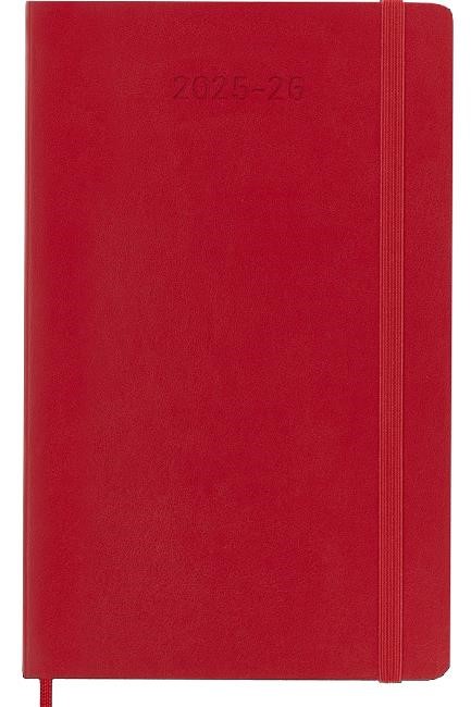 ΗΜΕΡΟΛΟΓΙΟ MOLESKINE 25-26 ΑΚΑΔΗΜΑΙΚΟ SOFT SCARLET RED 13*21 ΕΒΔΟΜΑΔΙΑΙΟ LARGE