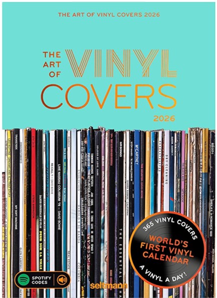 ΗΜΕΡΟΛΟΓΙΟ SELTMANN 26 THE ART OF VINYL COVERS 11,5*16 ΕΠΙΤΡΑΠΕΖΙΟ