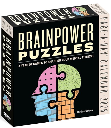 ΗΜΕΡΟΛΟΓΙΟ WORKMAN 26 BRAINPOWER PUZZLES 13*13 ΕΠΙΤΡΑΠΕΖΙΟ