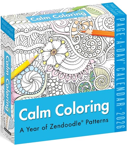 ΗΜΕΡΟΛΟΓΙΟ WORKMAN 26 CALM COLORING 13*13 ΕΠΙΤΡΑΠΕΖΙΟ