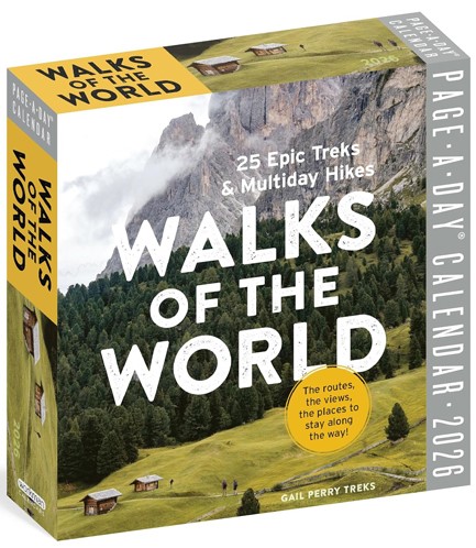 ΗΜΕΡΟΛΟΓΙΟ WORKMAN 26 WALKS OF THE WORLD 13*13 ΕΠΙΤΡΑΠΕΖΙΟ